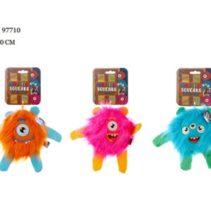 צעצועים צבעוניים לכלבים בצורת מפלצות, מתאימים למשחקים והנאה לכלבכם.